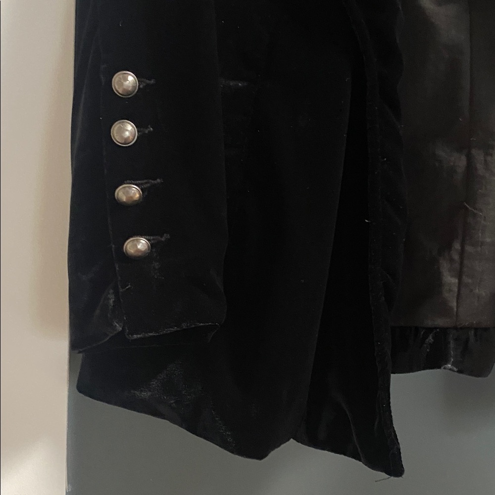 Free People Yesterday’s Muse Velvet Blazer - Picture 6 of 13